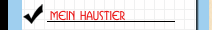 Mein Haustier